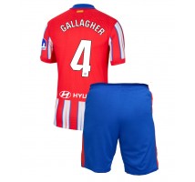 Atletico Madrid Conor Gallagher #4 Koszulka Podstawowa dzieci 2024-25 Krótki Rękaw (+ krótkie spodenki)